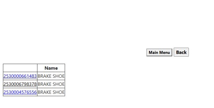 The three linked matching NSNs